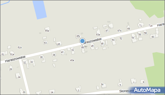 Kolonowskie, Haraszowskie, 44, mapa Kolonowskie