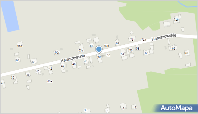 Kolonowskie, Haraszowskie, 50, mapa Kolonowskie