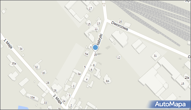 Strzelce Opolskie, Habryki Konrada, 10, mapa Strzelce Opolskie