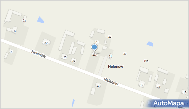 Helenów, Helenów, 23A, mapa Helenów