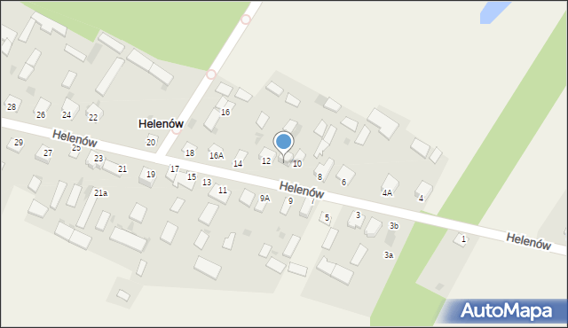 Helenów, Helenów, 10A, mapa Helenów