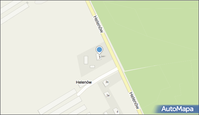 Helenów, Helenów, 3, mapa Helenów