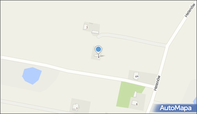 Helenów, Helenów, 5, mapa Helenów