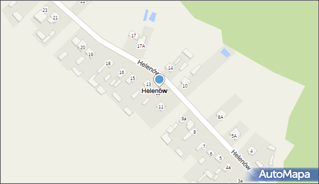 Helenów, Helenów, 12A, mapa Helenów