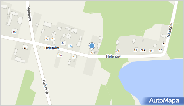Helenów, Helenów, 27, mapa Helenów