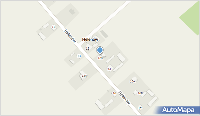 Helenów, Helenów, 12A, mapa Helenów