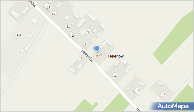 Helenów, Helenów, 6, mapa Helenów