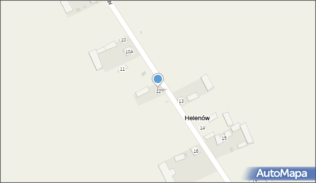 Helenów, Helenów, 12, mapa Helenów