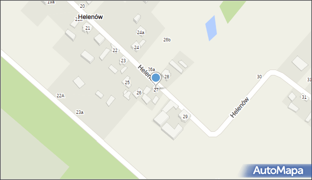 Helenów, Helenów, 27, mapa Helenów