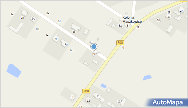 Helenów, Helenów, 9, mapa Helenów