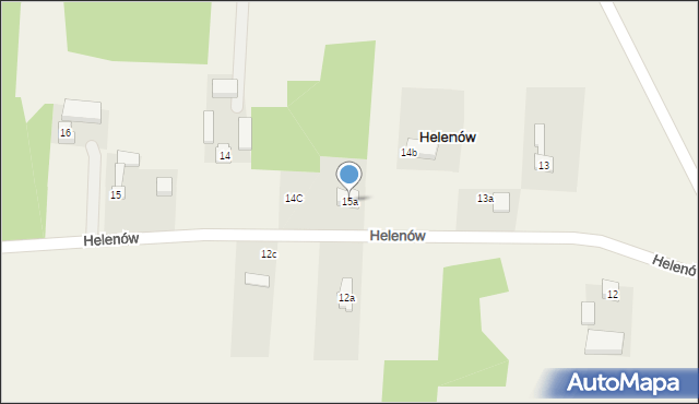 Helenów, Helenów, 15a, mapa Helenów