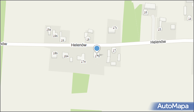 Helenów, Helenów, 17b, mapa Helenów