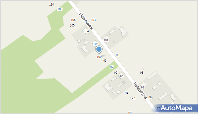 Helenówka, Helenówka, 100, mapa Helenówka