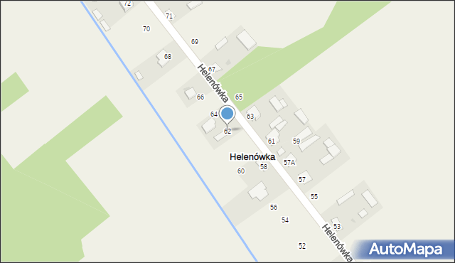 Helenówka, Helenówka, 62, mapa Helenówka