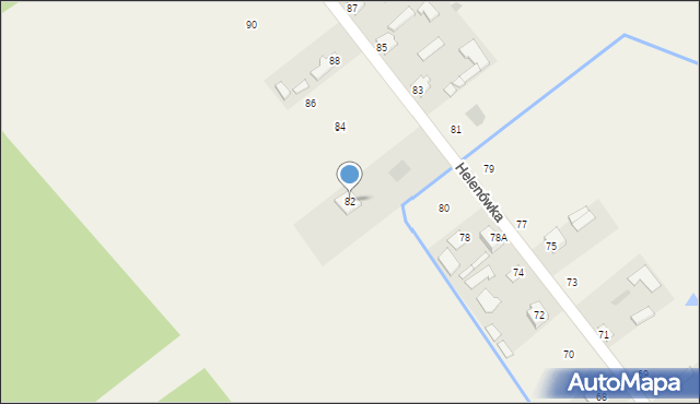 Helenówka, Helenówka, 82, mapa Helenówka