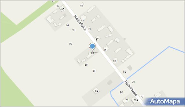 Helenówka, Helenówka, 88, mapa Helenówka