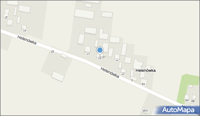 Helenówka, Helenówka, 12, mapa Helenówka