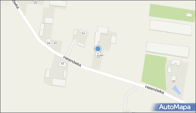 Helenówka, Helenówka, 21, mapa Helenówka