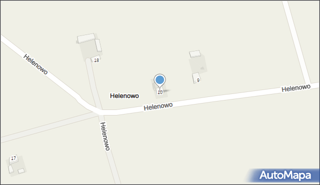 Helenowo, Helenowo, 10, mapa Helenowo