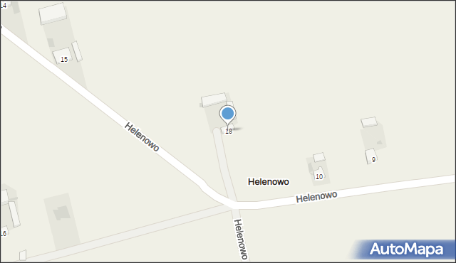 Helenowo, Helenowo, 18, mapa Helenowo