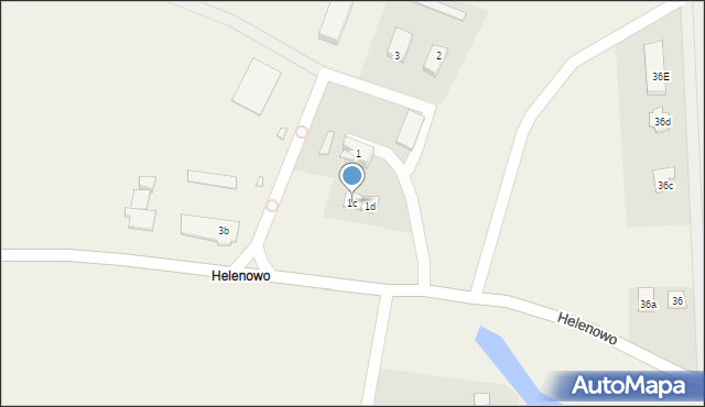 Helenowo, Helenowo, 1c, mapa Helenowo