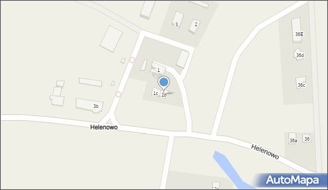 Helenowo, Helenowo, 1d, mapa Helenowo