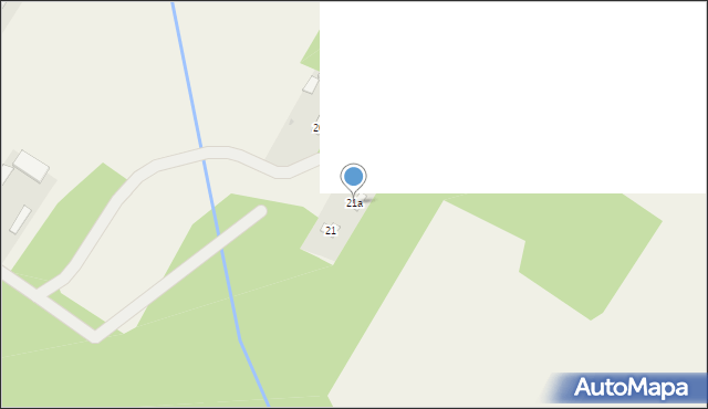Helenowo Nowe, Helenowo Nowe, 21a, mapa Helenowo Nowe