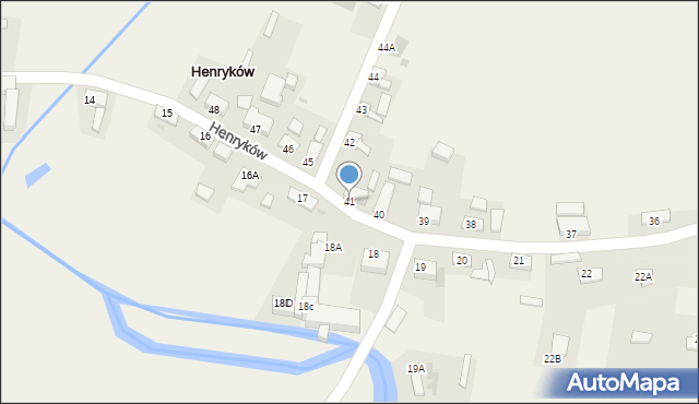 Henryków, Henryków, 41, mapa Henryków