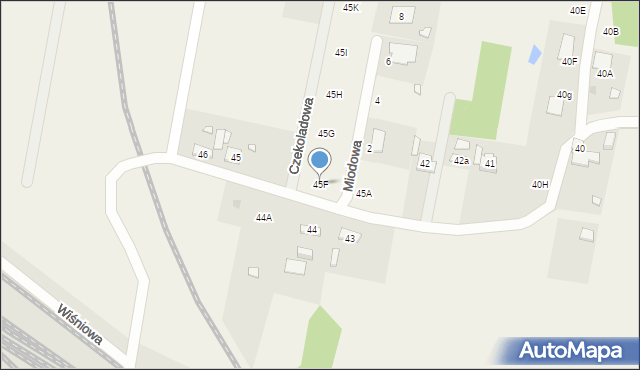 Henryków, Henryków, 45F, mapa Henryków