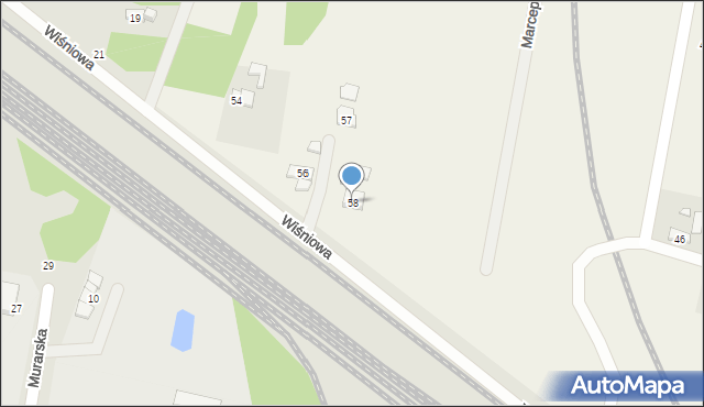 Henryków, Henryków, 58, mapa Henryków