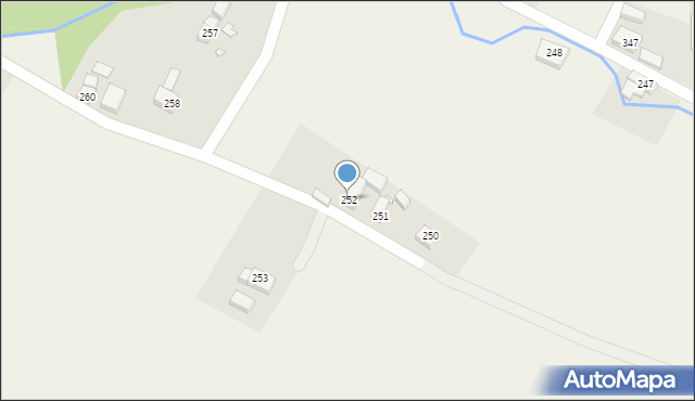 Henryków Lubański, Henryków Lubański, 252, mapa Henryków Lubański