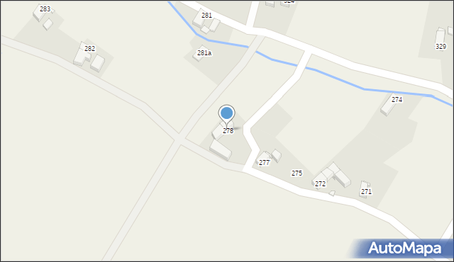 Henryków Lubański, Henryków Lubański, 278, mapa Henryków Lubański