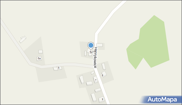 Henrykowice, Henrykowice, 5d, mapa Henrykowice