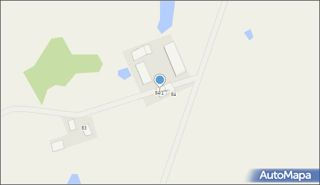 Henrykowo, Henrykowo, 84/1, mapa Henrykowo