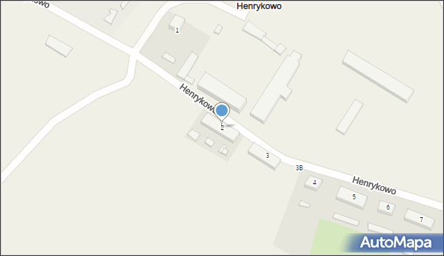 Henrykowo, Henrykowo, 2, mapa Henrykowo