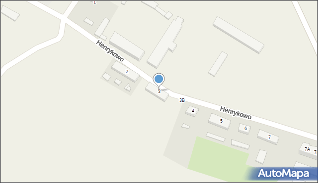 Henrykowo, Henrykowo, 3, mapa Henrykowo
