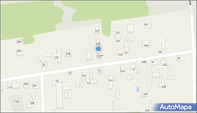 Hermanów, Hermanów, 31D, mapa Hermanów