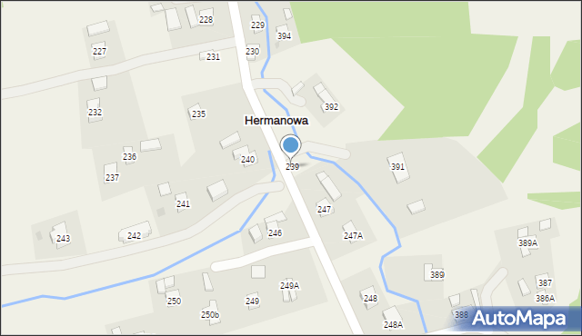Hermanowa, Hermanowa, 239, mapa Hermanowa