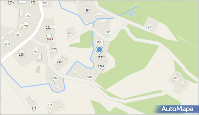 Hermanowa, Hermanowa, 379, mapa Hermanowa