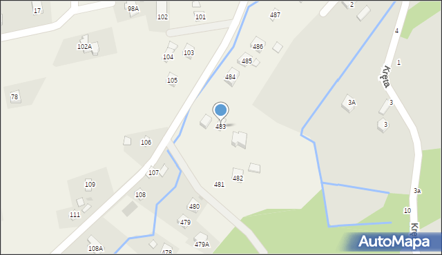 Hermanowa, Hermanowa, 483, mapa Hermanowa