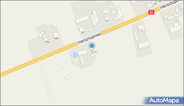 Hersztupowo, Hersztupowo, 1, mapa Hersztupowo