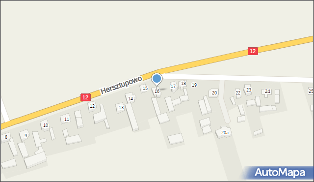 Hersztupowo, Hersztupowo, 16, mapa Hersztupowo