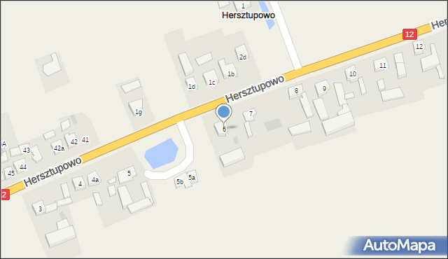 Hersztupowo, Hersztupowo, 6, mapa Hersztupowo