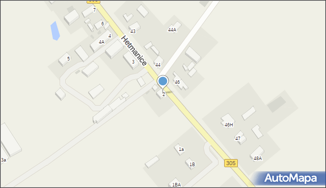 Hetmanice, Hetmanice, 2, mapa Hetmanice