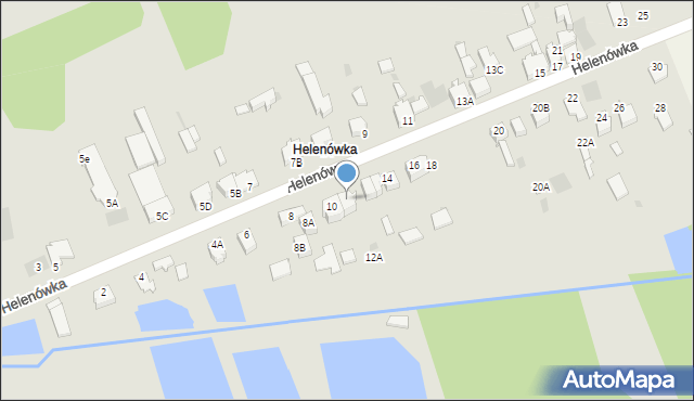 Myszków, Helenówka, 12, mapa Myszków