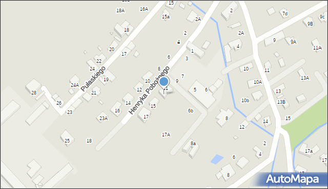 Nysa, Henryka Pobożnego, 13, mapa Nysy