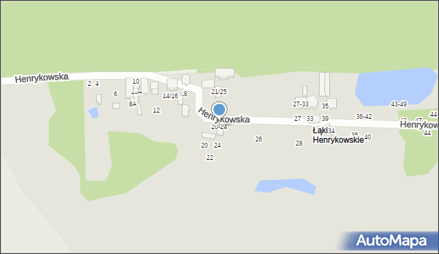 Tomaszów Mazowiecki, Henrykowska, 20-24, mapa Tomaszów Mazowiecki