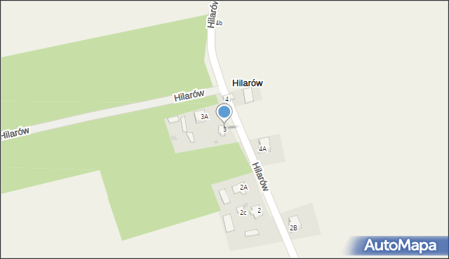 Hilarów, Hilarów, 3, mapa Hilarów