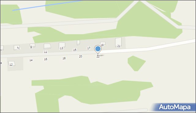 Hipolitów, Hipolitów, 22, mapa Hipolitów