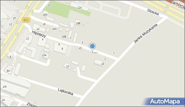 Warszawa, Hipotezy, 4, mapa Warszawy